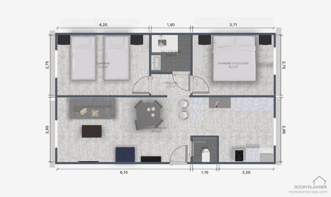 Appartement Breil Sur Roya Centre Экстерьер фото